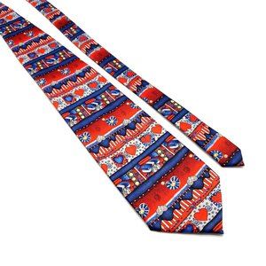 Mens Necktie Valentines Day Love Accessory Office Work Casual Dad Gift Unbranded